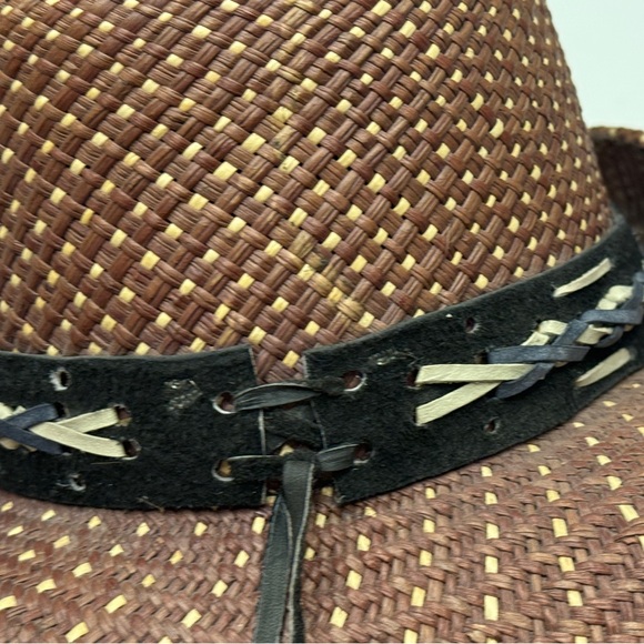 BULLHIDE COWGIRL HAT. Brown Woven Cowboy Hat with Silver Accent. #cowgirlhat - Picture 14 of 15